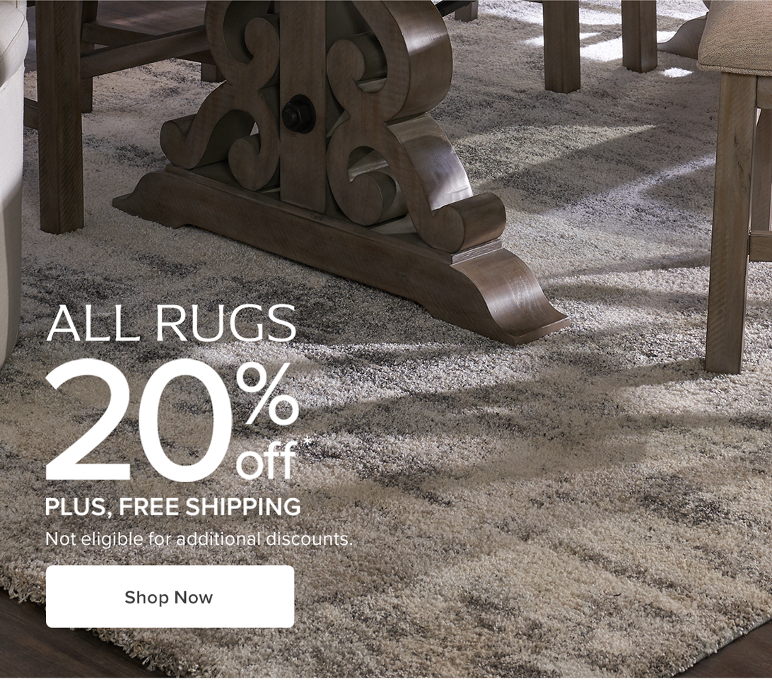 All Rugs 20% Off