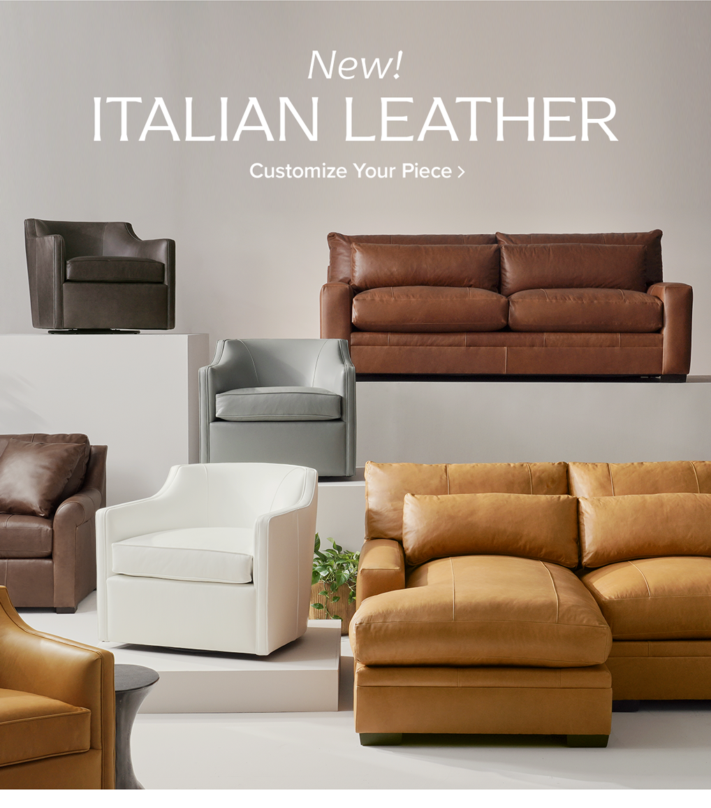 New! Italian Leather