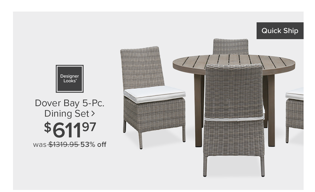 Dover Bay 5-Pc. Dining Set