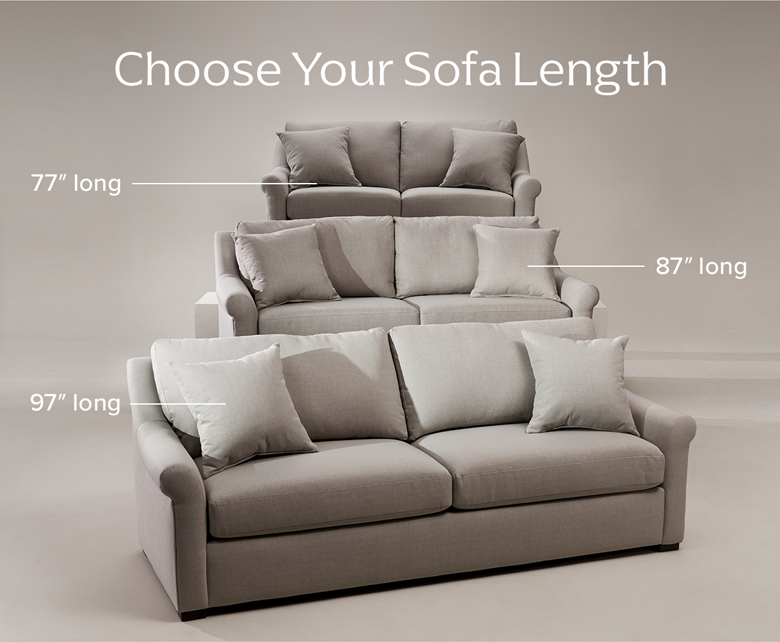 Choose Your Sofa Length