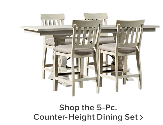 Shop the 5-Pc. Counter-Height Dining Set