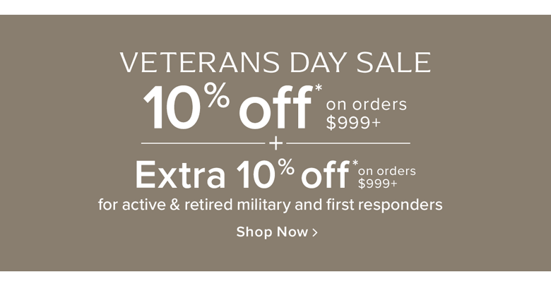 Veterans Day Sale