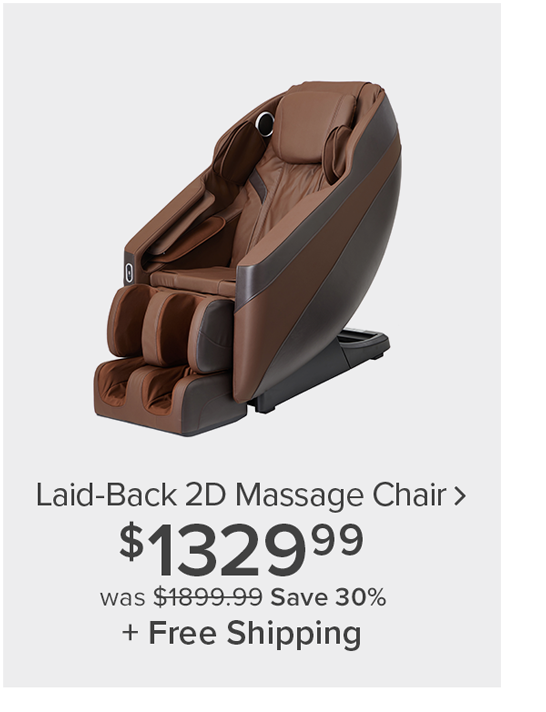Laid-Back 2D Massage Chair