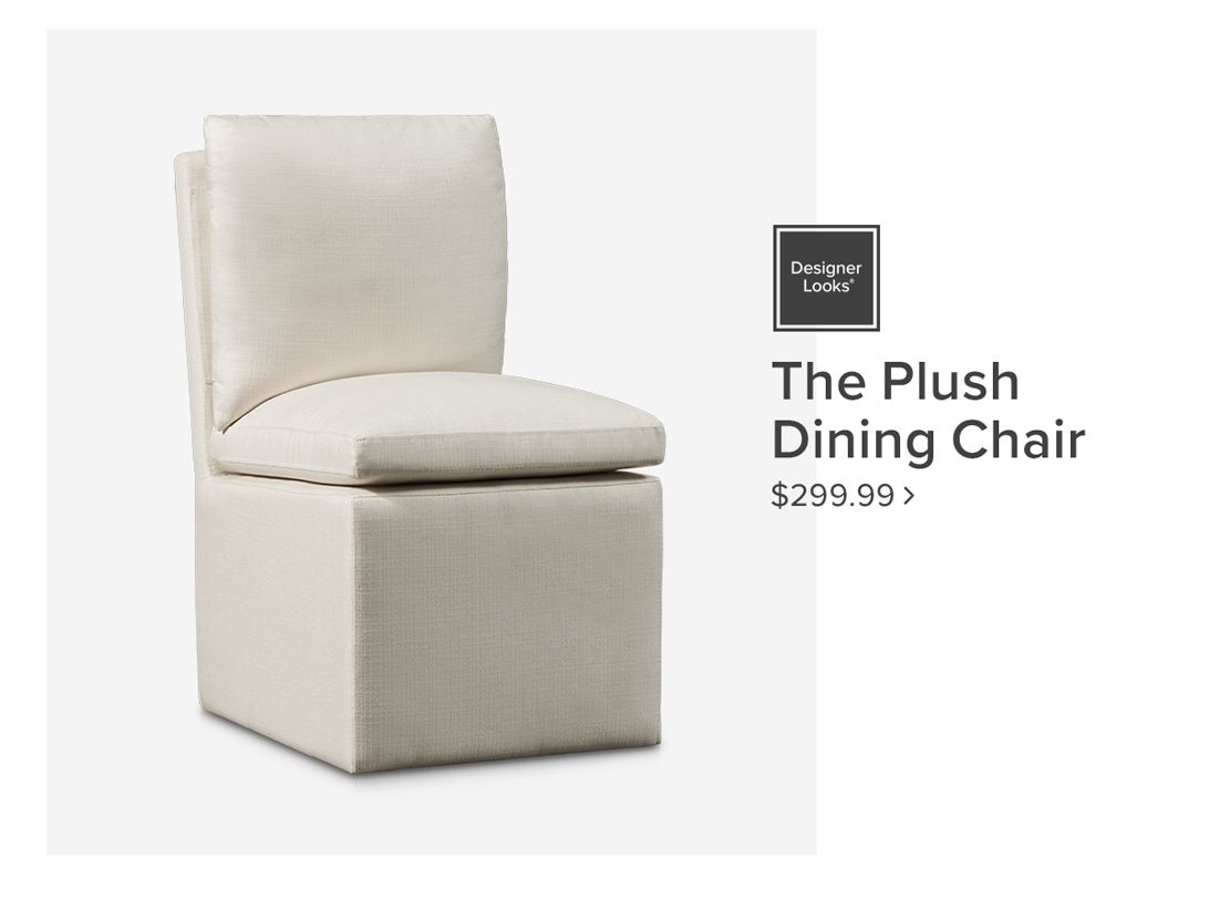 Plush Dining Chair