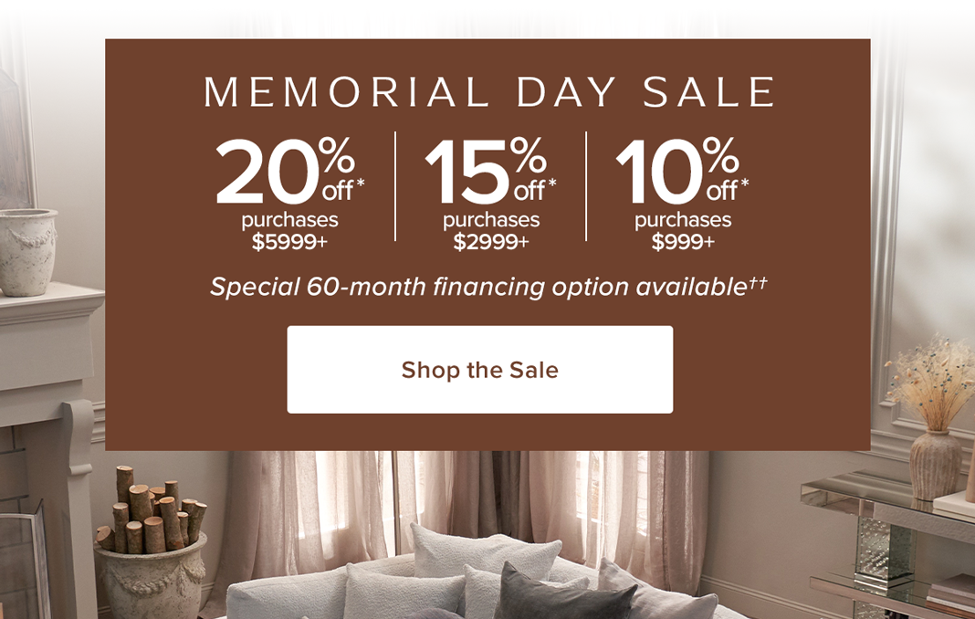 Memorial Day Sale