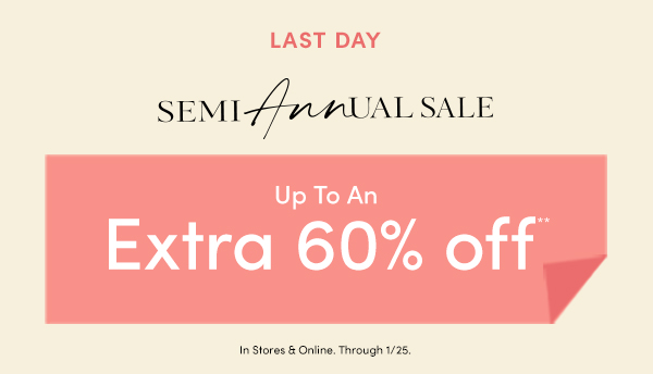 Semi Annual Sale