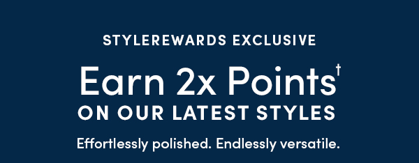 Earn 2x Points