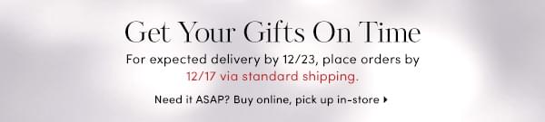 Get Your Gifts On Time