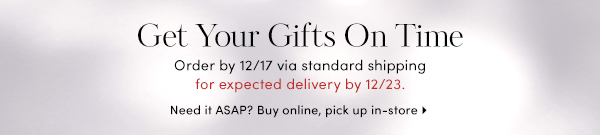 Get Your Gifts On Time