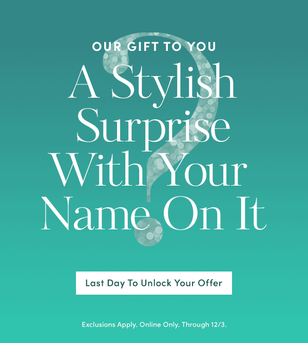 our Gift to you
