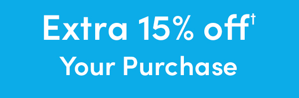 Extra 15% Off