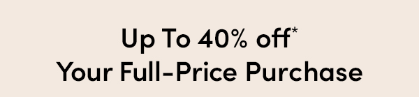 Upto 40% Off