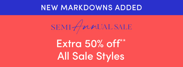 Semi AnnUAL SALE