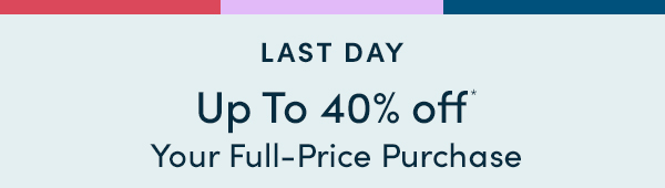 Up To 40% off