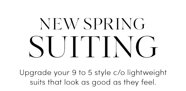 New Spring Suting