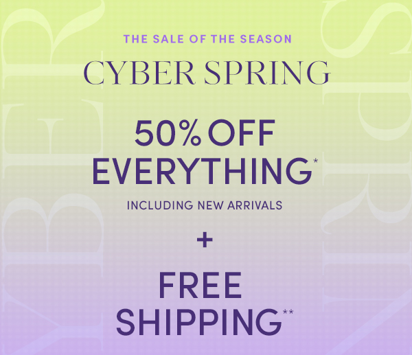 50% off on everything