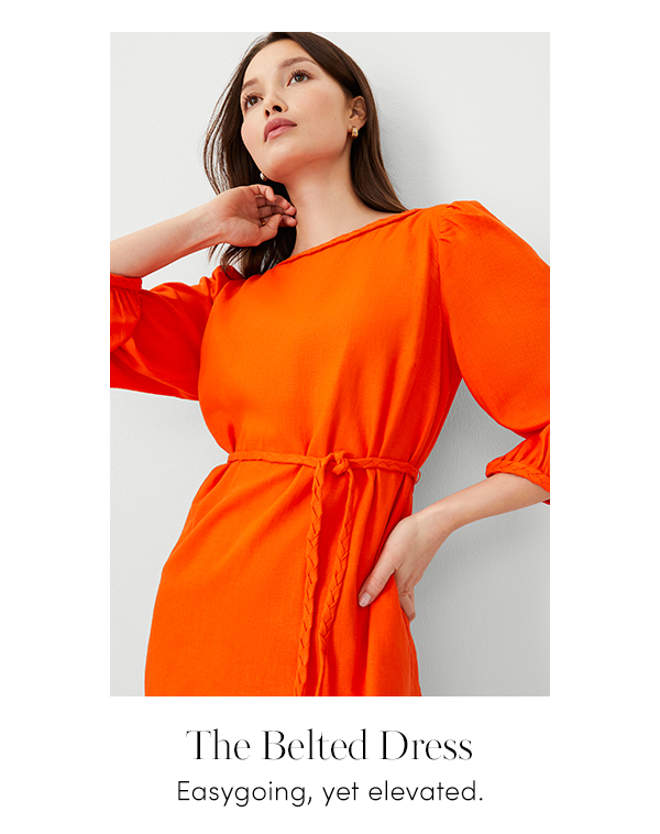 The Belted Dress