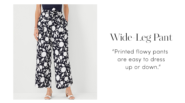 Wide Leg Pant