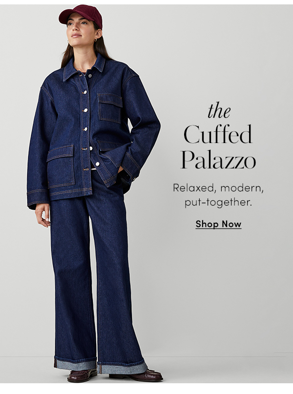 The Cuffed Palazzo