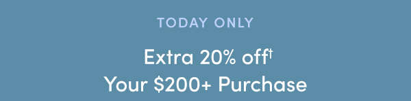 Extra 20% off