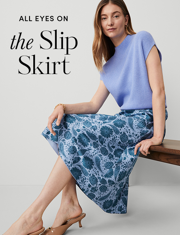 All Eyes on the Slip Skirt