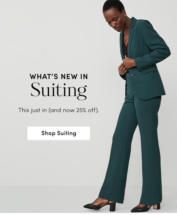 What's New In Suiting