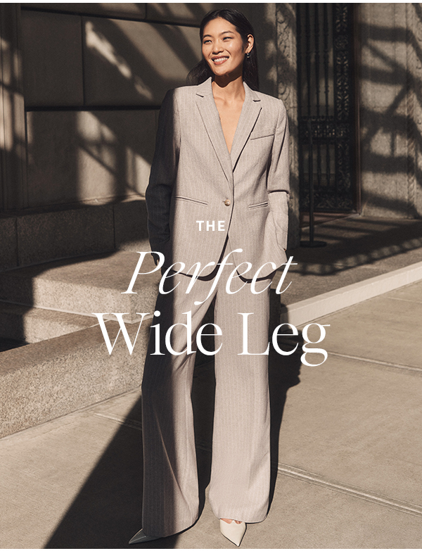 The perfect wide leg