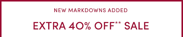 New Markdowns Added