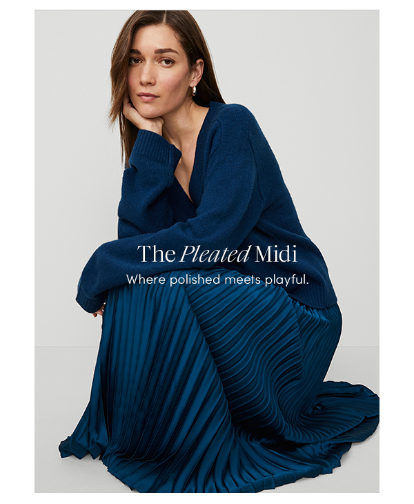 The Pleated Midi