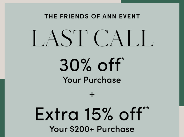 Last call