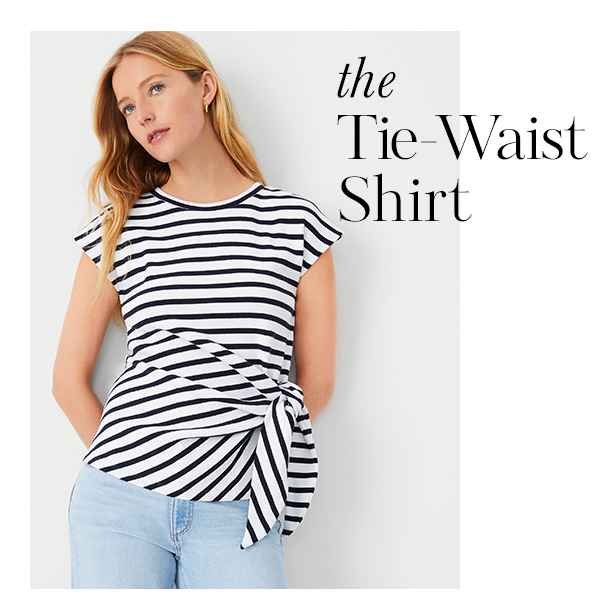 The Tie- Waist Shirt