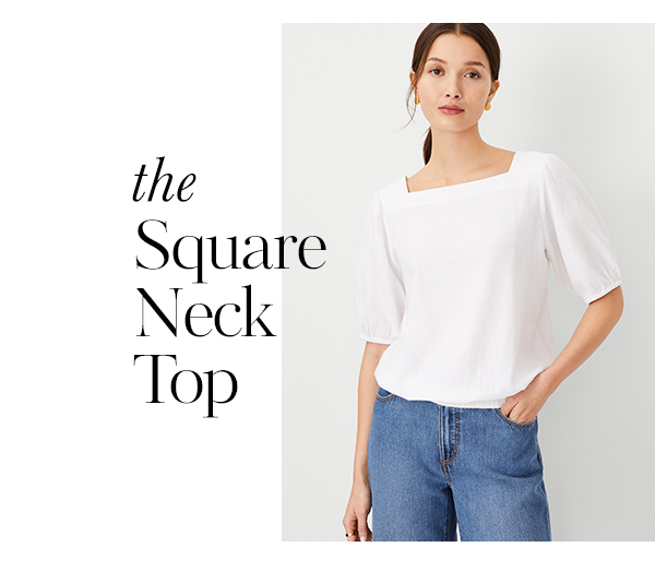 The Square Neck Top