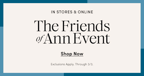 The Friends of Ann Event