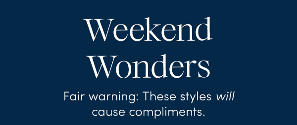 Weekend Wonders