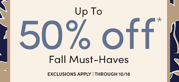 Up To 50% off