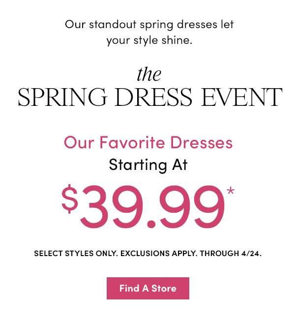 Spring Dress event
