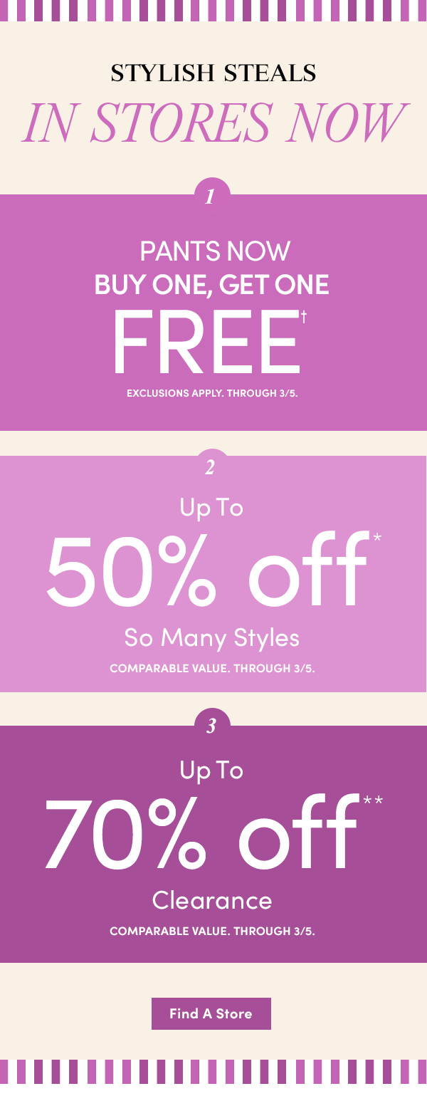 Find A Store