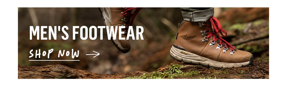 Men's Footwear. Shop Now