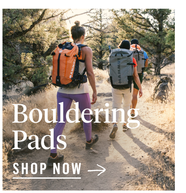 Bouldering Pads. Shop Now!