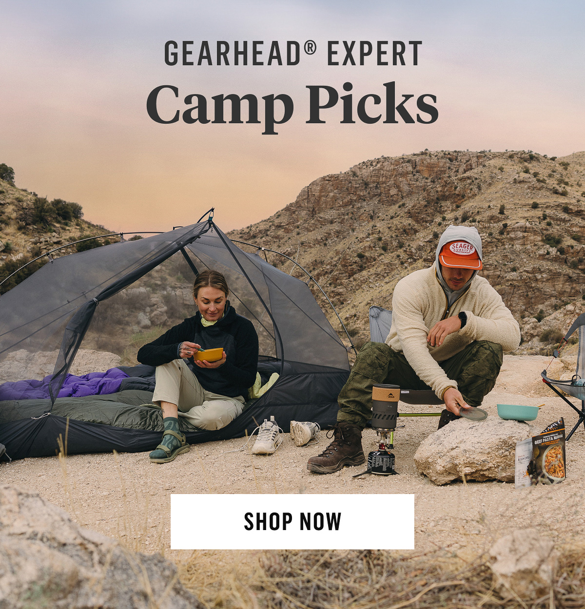 Gearhead® Expert Camp Picks Shop Now 