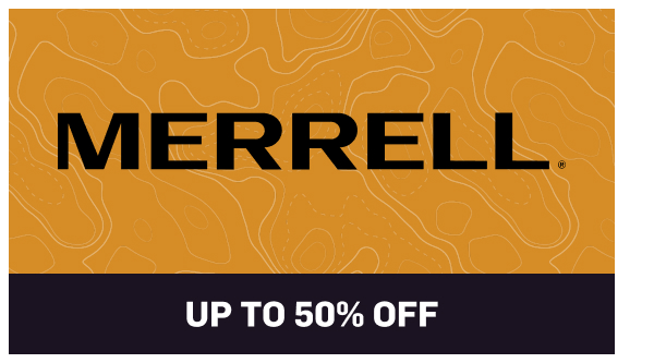 Up to 30% off- Merrell
