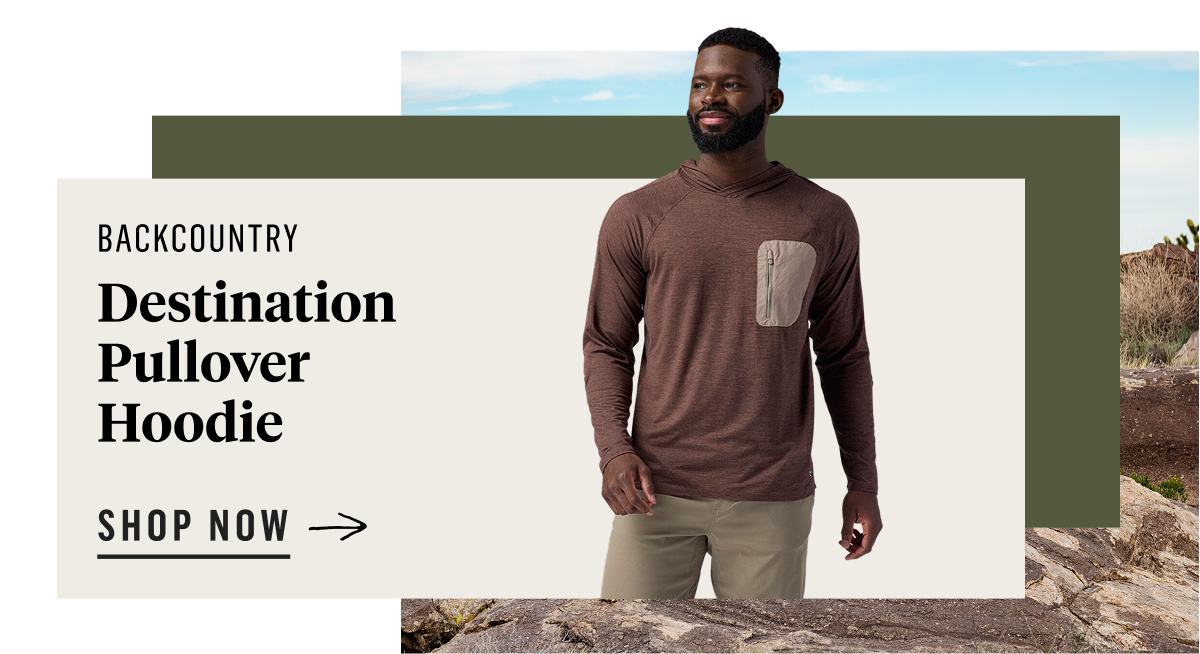 Backcountry Destination Pullover Hoodie Shop Now
