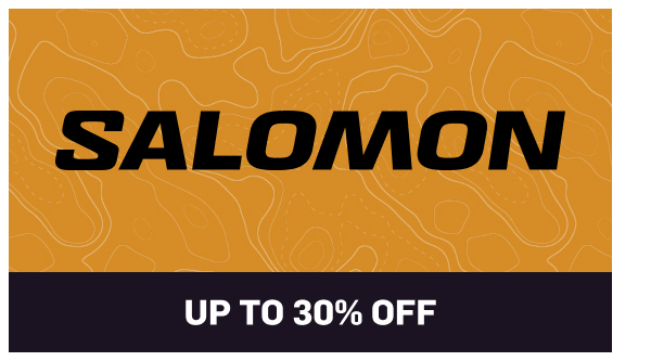Up to 30% off- Salomon
