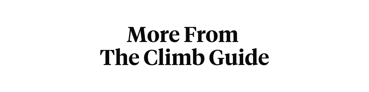 More From  The Climb Guide