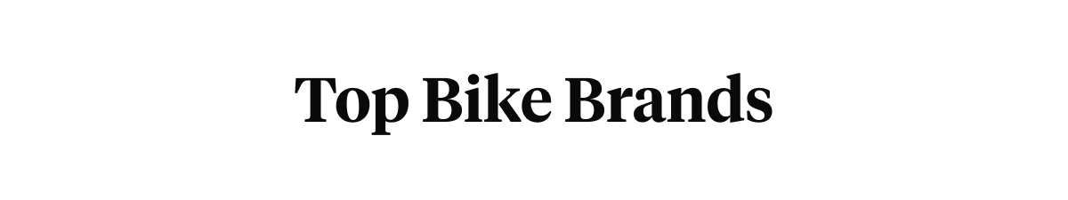 Top Bike Brands