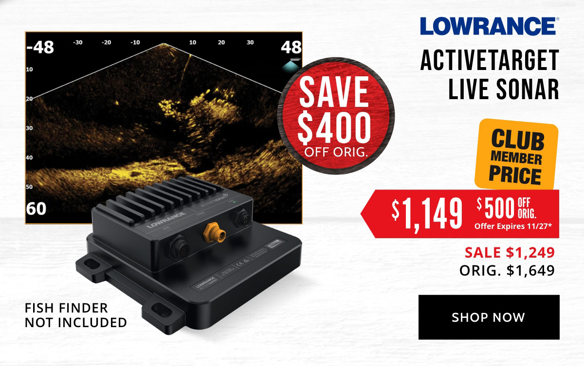 Lowrance ActiveTarget Live Sonar