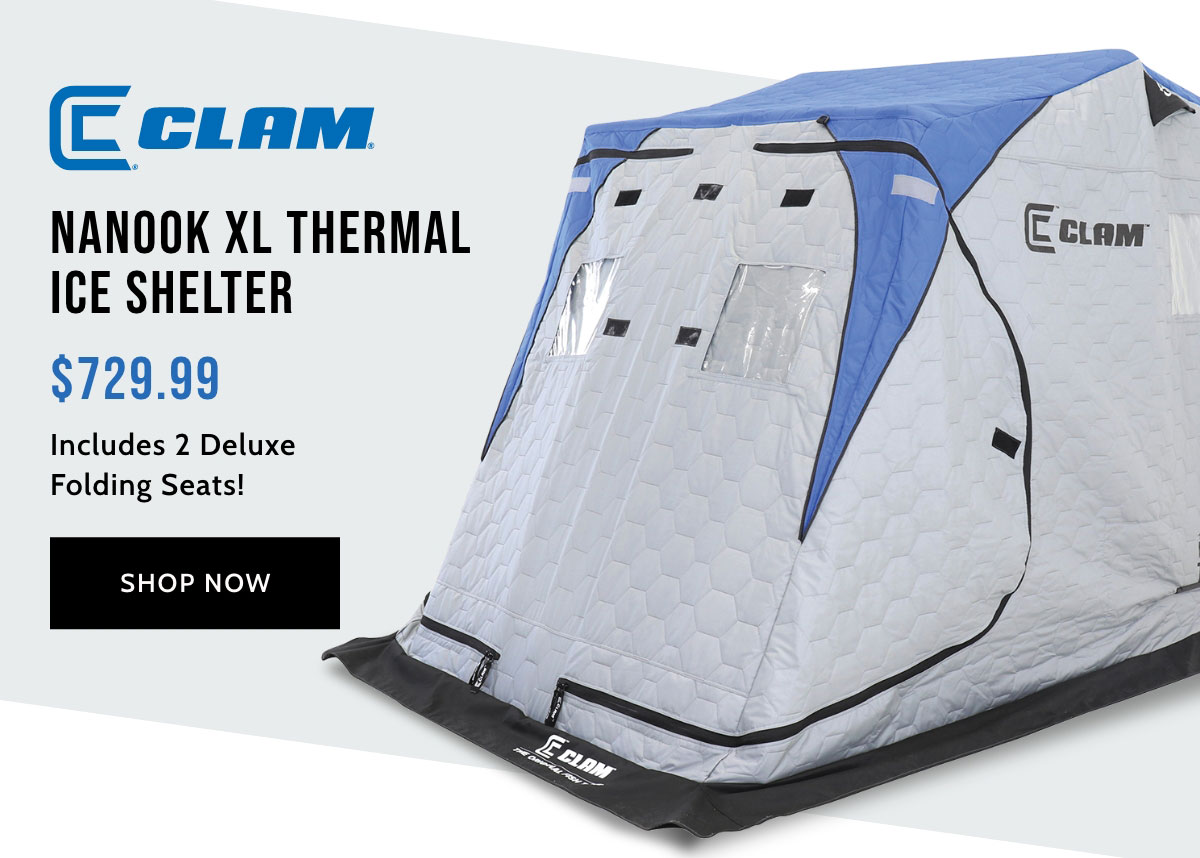 Clam Nanook XL Thermal Ice Shelter