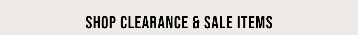 Shop Clearance and Sale Items