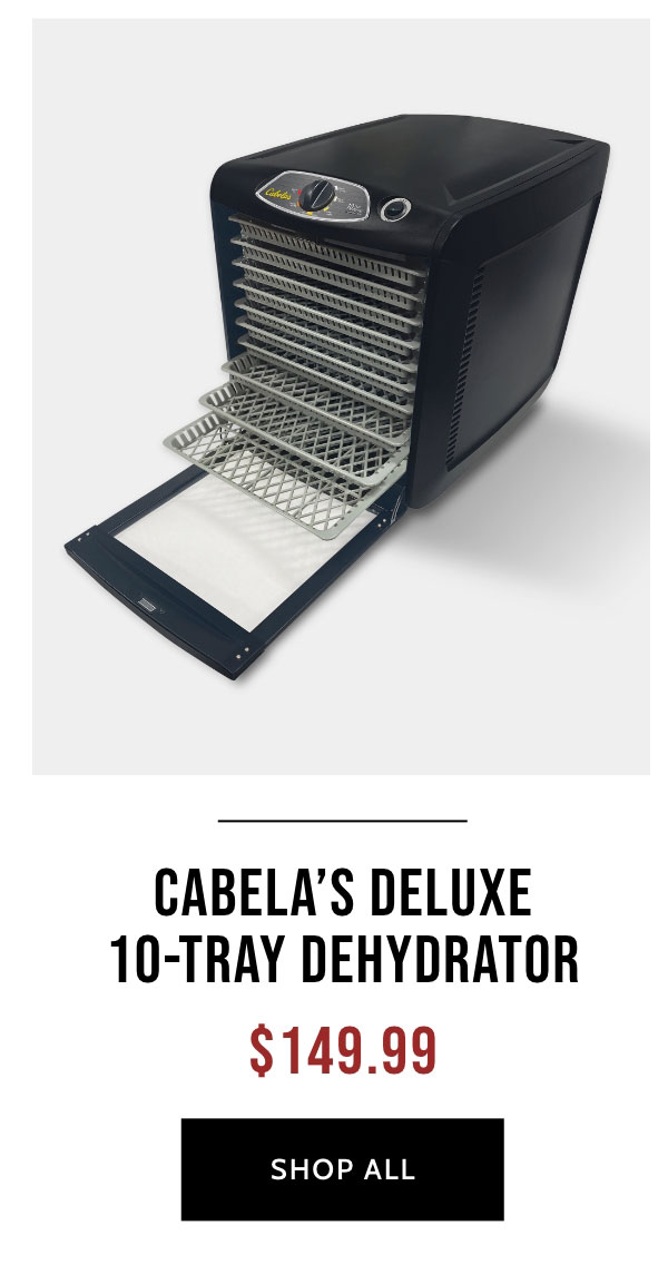 New!Cabela's Deluxe 10-Tray Dehydrator