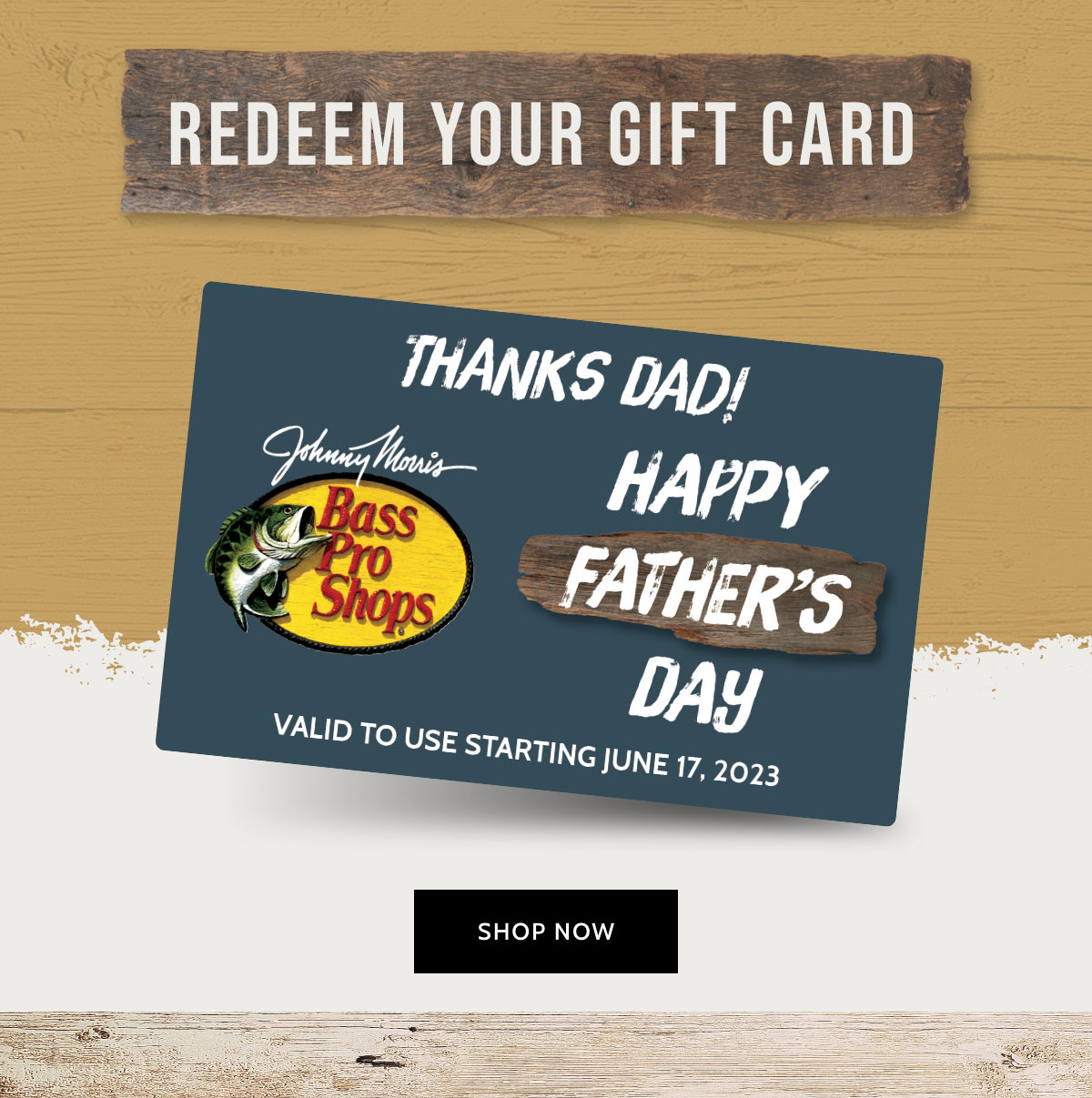 Use your gift card
